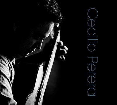 Album cover of Cecilio Perera, featuring exceptional classical guitar performances with virtuosity and passion